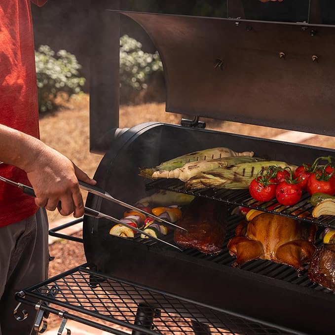 Oklahoma Joes® Highland Offset Smoker and Grill - 24203001