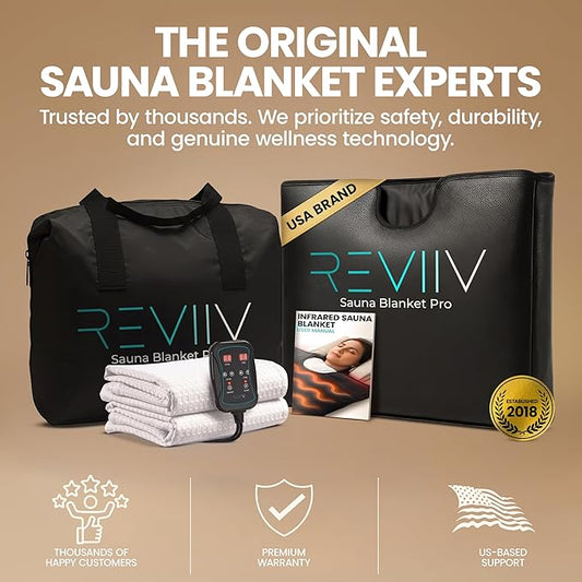 FAR Infrared Sauna Blanket for Home - Portable Infrared Sauna for Full-Body Heat, Sauna Insert Towel Included - at-Home Personal Sauna for Relaxing Warmth & Daily Wellness