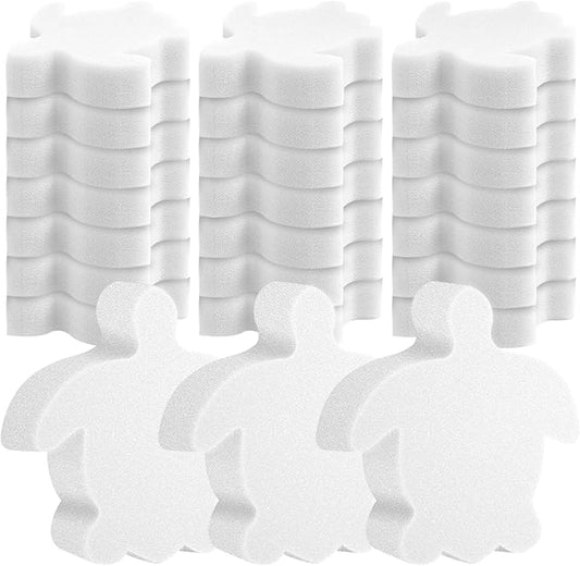 24 Pack Pool Oil Absorbing Scum Sponge, Hot Tub Scum Absorber, Hot Tub Accessories for Swimming Pool and Spa