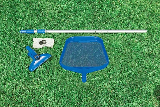 Intex 16ft x 3.5ft Above Ground Rectangular Frame Swimming Pool Set & Skimmer