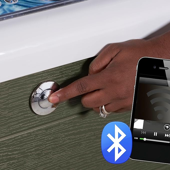 Amplified 100-Jet 7-Person Non-Lounger Spa with Bluetooth Stereo and 3 Pumps by Aqualife by Strong Spas