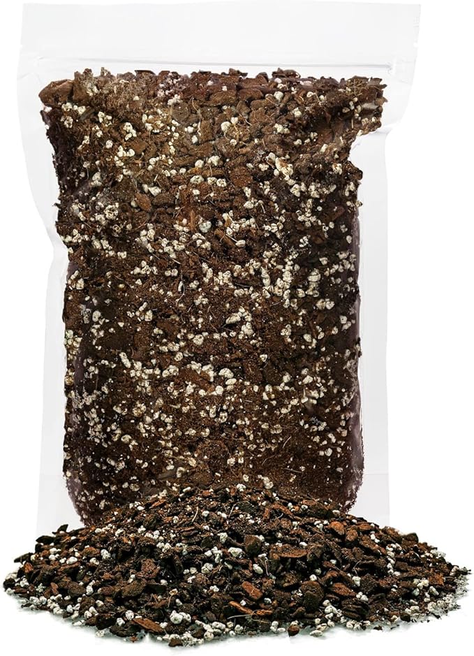 Gardenera Premium Monstera Potting Soil - Quick Drain Potting Soil for Growing and Repotting Monstera Deliciosa/Swiss Cheese Plant - 2 Quart Bag