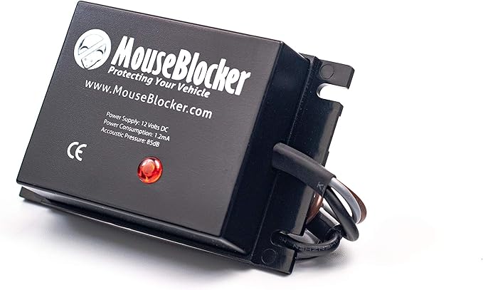 12V Ultrasonic Under Hood Mouse and Rodent Deterrent for Your Vehicle