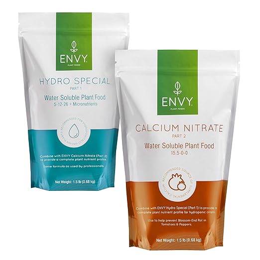 ENVY Hydro Special, Veggie and Herb Combo Kit, 1.5 Pound - Hydroponic Plant Fertilizer - for Indoor and Outdoor Plants, Professional Grade, Water Soluble, Made in USA