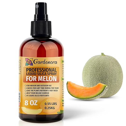 𝐁𝐄𝐒𝐓𝐒𝐄𝐋𝐋𝐄𝐑 Liquid Silica Boost Fertilizer and Supplement Spray for Melon Plants - Premium Ready-to-Use Liquid Silicon Plant Superfood Mist for Indoor & Outdoor Melons - 8oz