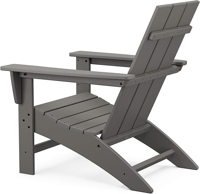 POLYWOOD Modern Adirondack Chair (Navy)