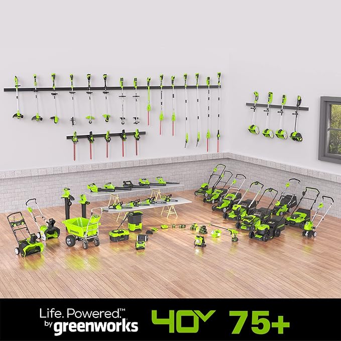 Greenworks 40V 12" Cordless String Trimmer, 0.065" Dual Line with Auto Feed, Variable Speed, Lightweight Weed Eater, 3-Year Warranty