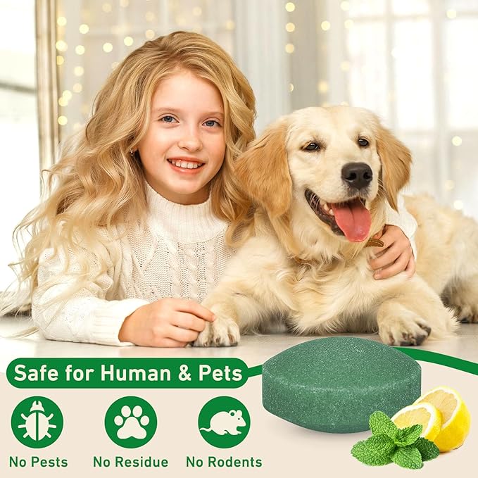 Mouse Rodent Repellent, 24 Pack Peppermint Oil for Mice Mouse Rats Squirrel Spider Pests Control Indoor & Outdoor Use, Natural Deterrent Replace Trap Poisoning Family & Pet Safe Green