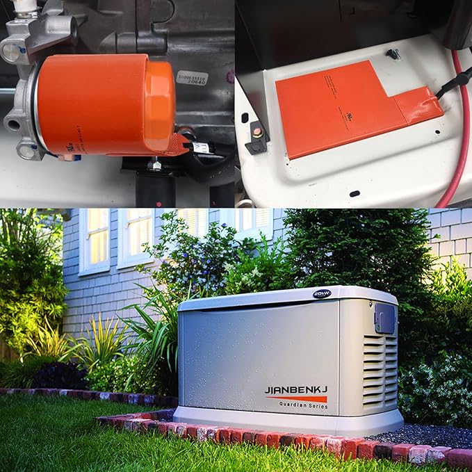 Battery Heater Pad for Generac 7101,Battery Warmer Pad Outdoor Cold Weather Kit for Generac 9KW-22KW 2008+ Air Cooled Standby Generator