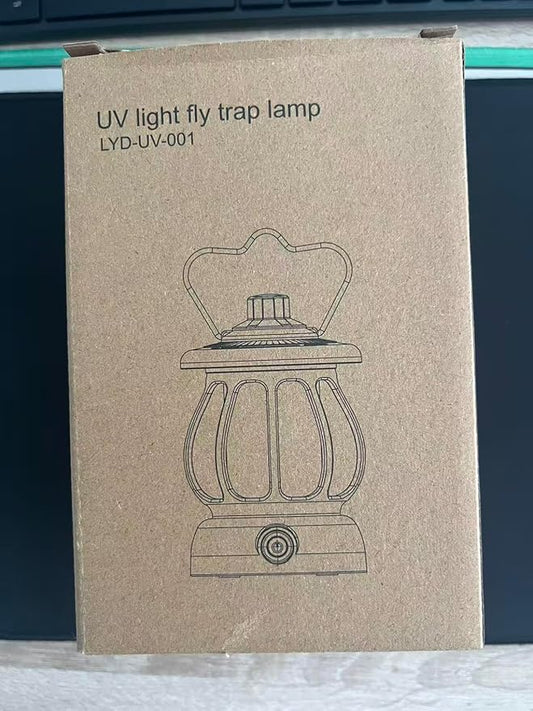 Flying Insect Trap, Fruit Fly Traps for Indoors & Outdoor Rechargeable, Quite Operation Fly Trap (1Device + 7Refills)