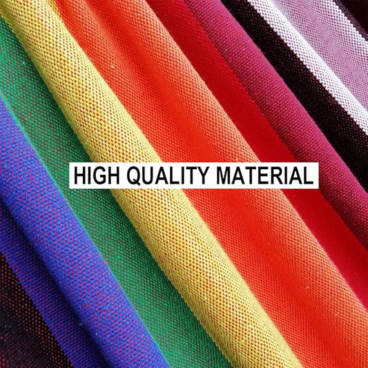 GOCAN Brazilian Single Hammock 1 Person Canvas 200X100cm Total Length 310cm Load 250kg Cotton Hammock for Garden Backyard Outdoor and Indoor