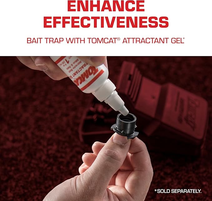 Tomcat Trap and Bait Bundle for Rats and Mice, Includes 2 Press 'N Set Mouse Traps, 1 Rat Snap Trap and Attractant Gel