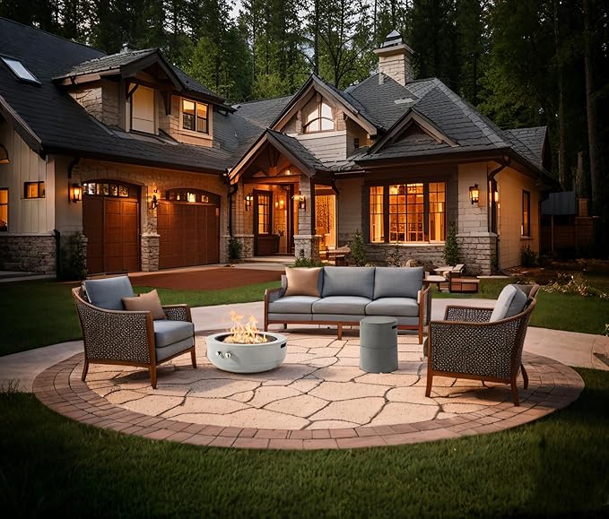 AJ1177 24in Round Fire Pit