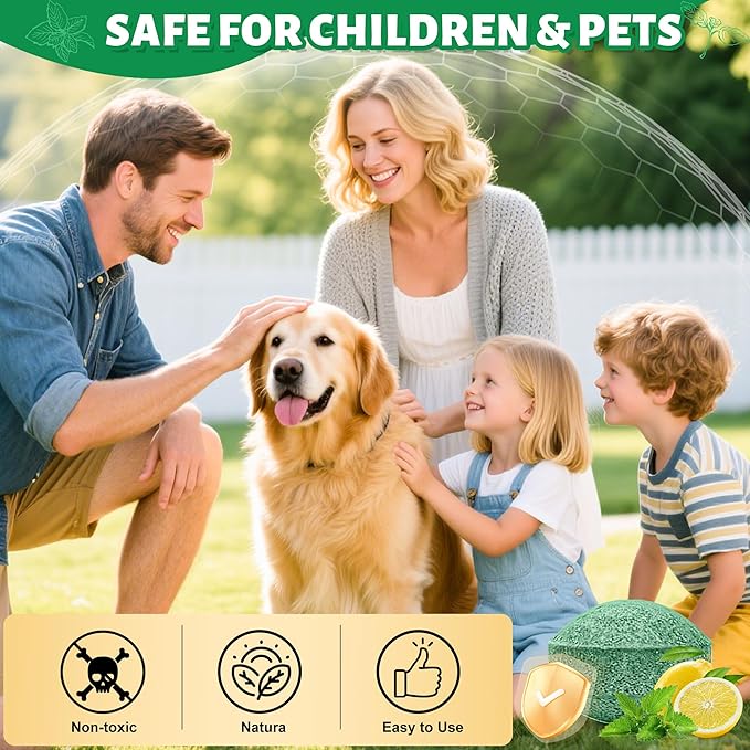 36 PCS Mouse Repellent for Outdoor, Natural Keep Rodent,Mice, Rat, Away Deterrent with Long-Lasting Protection for Home, Car, Garage, Safe for Family & Pets