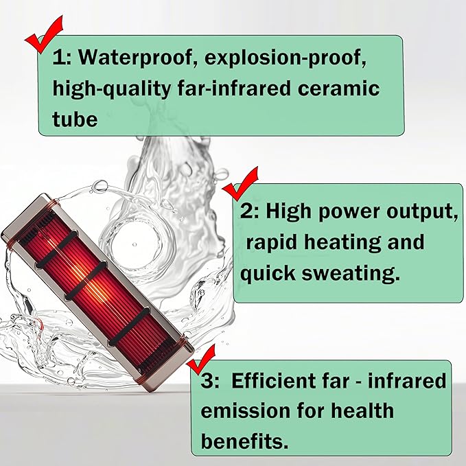 LTCCDSS Ceramic Outdoor Infrared Sauna 2 Person, Mahogany Far Infrared Sauna, Low EMF Sauna Room for Home,Withstand Outdoor Temp -10℉-149℉,Chromotherapys, Bluetooth Speakers (DIY Configurable)
