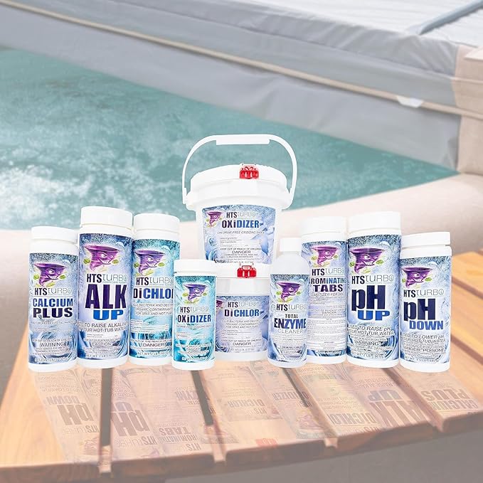 Oxidizer Shock for Pools, Hot Tubs & Spas - 5 lbs Made in USA | Fast-Dissolving Oxidizing Shock for Pool | Non Chlorine Pool Shock Treatment | Non Chlorine Shock for Pool Clears Water