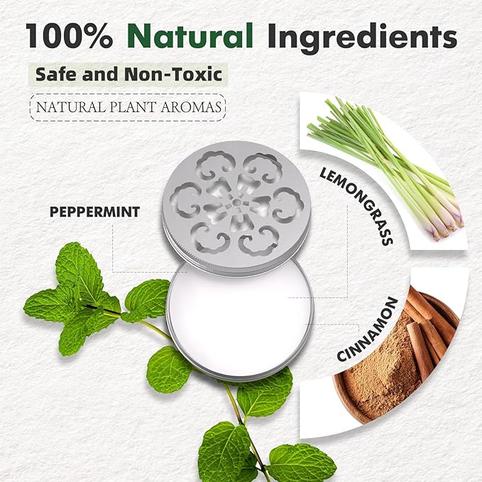 Mouse Repellent, Natural Peppermint Oil Rodent Repellent for Indoor & Outdoor Use, Protects House, Car Engine, Garage, and Garden, Safe for Pets and Family, Long-Lasting Effect (6 Pack)
