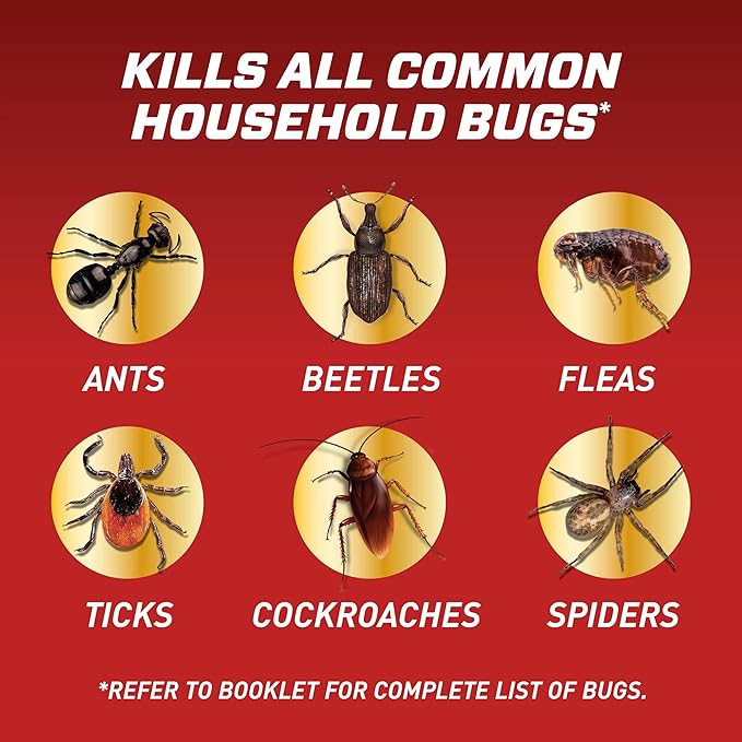 Ortho Home Defense Insect Killer for Indoor & Perimeter Concentrate: Makes 4 Gallons, Odor Free, Dries Fast, 32 fl. oz. (Pack of 2)