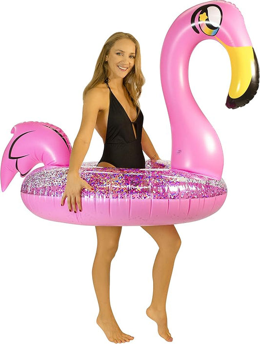 PoolCandy Inflatable Animal Pool Tubes & Swim Rings