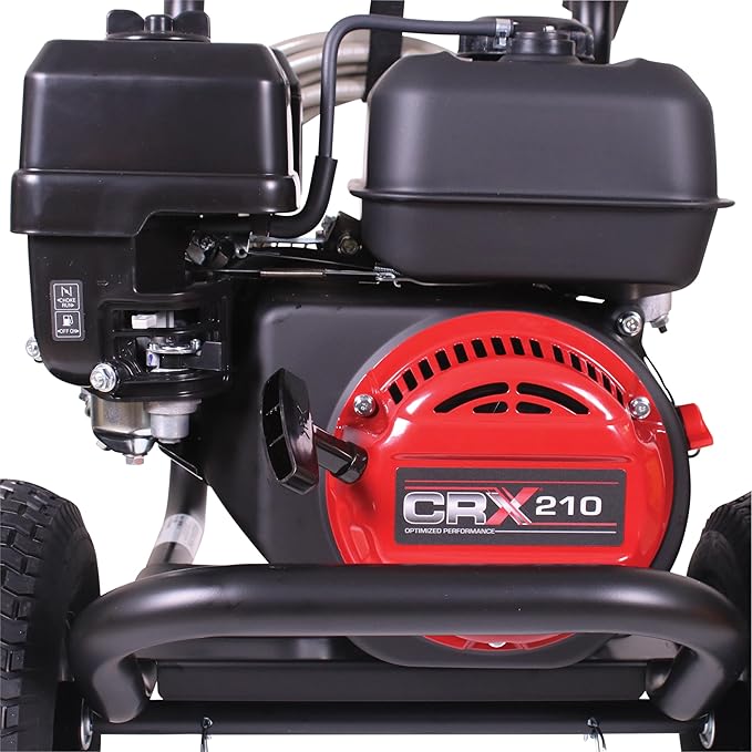 Simpson Cleaning 3400 PSI Gas Pressure Washer, 2.5 GPM Power Washer for Residential Use, CRX Engine, 25-Foot Hose, Clean Machine, 49-State (CM61248-S)