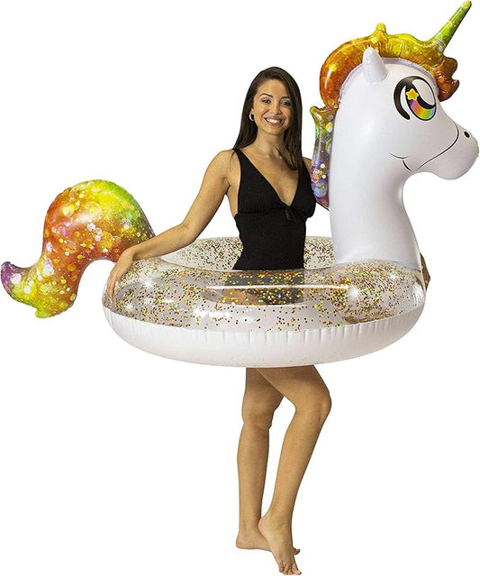 PoolCandy Inflatable Animal Pool Tubes & Swim Rings