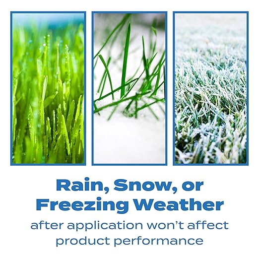 Scotts Halts Crabgrass and Grassy Weed Preventer, Crabgrass Preventer, Pre Emergent Weed Control for Lawns, Prevents Chickweed & More, Treats up to 5,000 sq. ft., 10.06 lb.