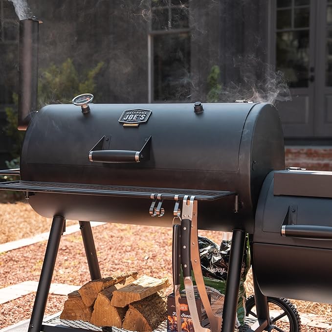 Oklahoma Joes® Highland Offset Smoker and Grill - 24203001