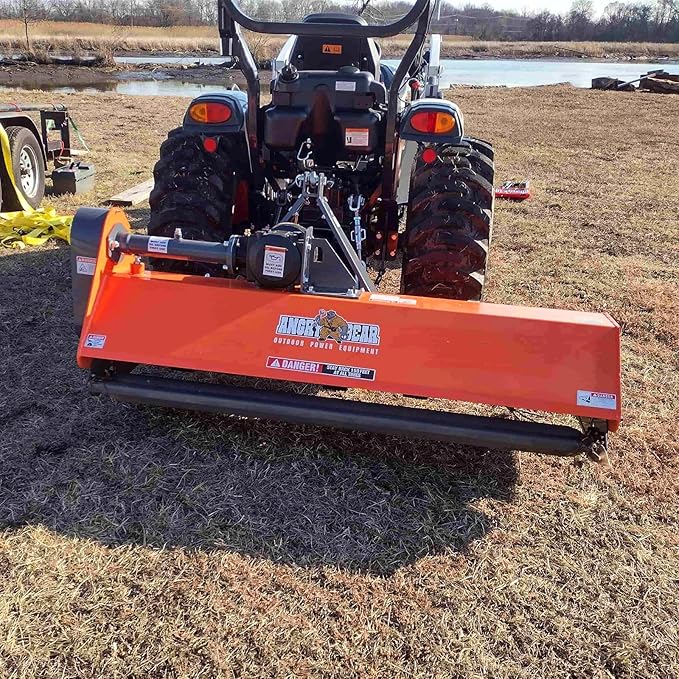 3 Point 68'' Working Width PTO Flail Mower for 30-60hp CAT 1 Tractor, NAM68