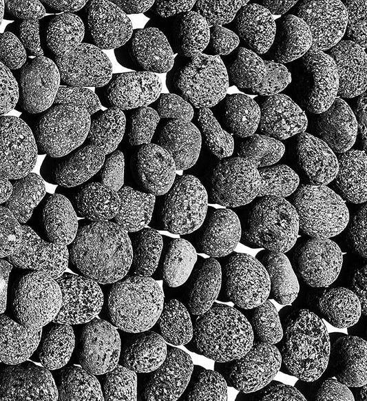 Black Lava Rocks for Fire Pit - 2 to 3 inch - 10 lbs - Gas Fireplace Rocks - Decorative Lava Stone for Indoor & Outdoor Gas Fireplace
