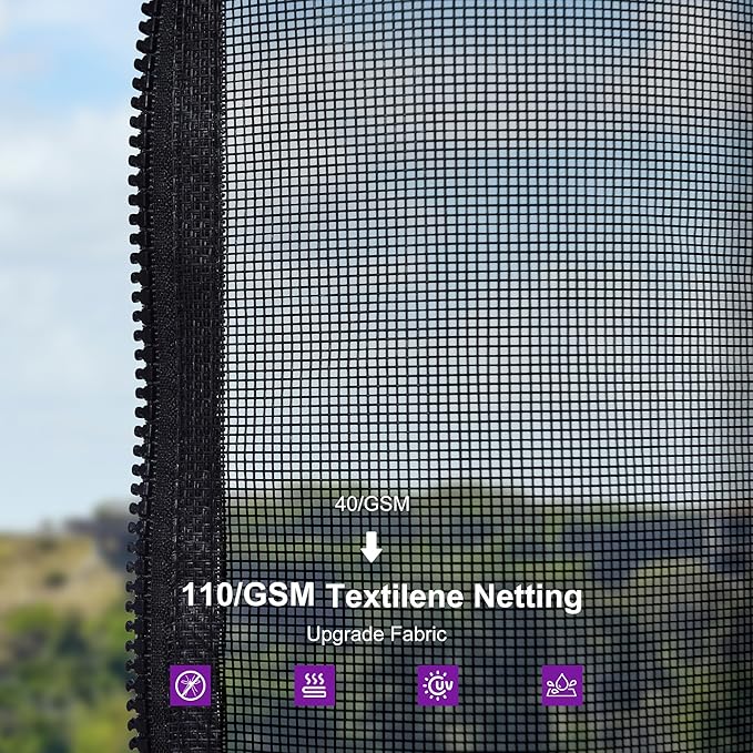 PURPLE LEAF 12'x16' Hardtop Gazebo with Lights Permanent Aluminum Double Roof on Galvanized Steel Frame Outdoor Patio Gazebo Including Netting and Curtains for Backyard Lawn Garden Grey