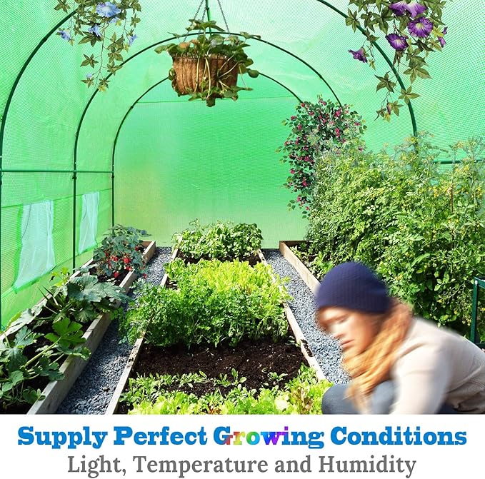 BenefitUSA Replacement Cover for Greenhouse (12'x7'x7')