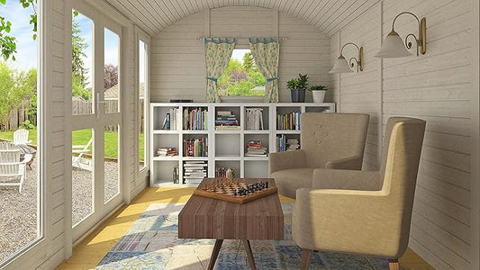 Allwood Mayflower Base | 117 SQF Garden House, Cabin Kit