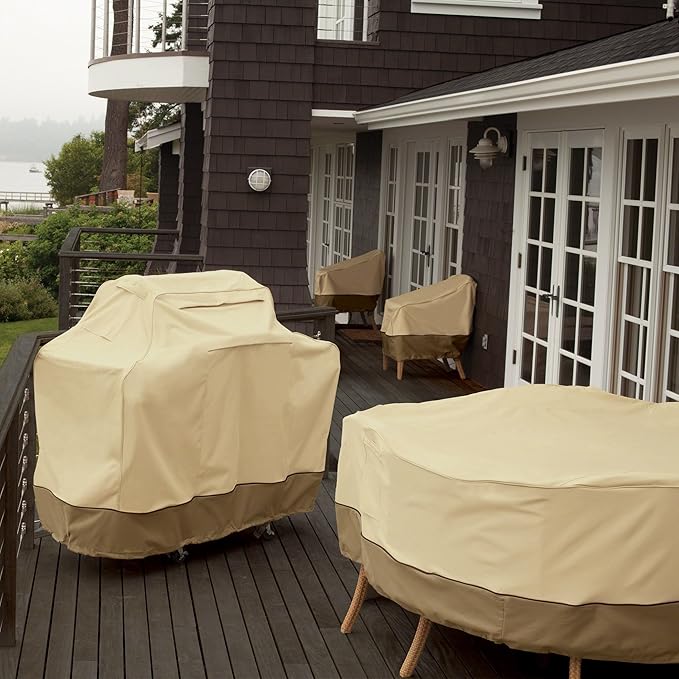 Classic Accessories Veranda Water-Resistant 38 Inch Patio Lounge Chair Cover, Patio Furniture Covers