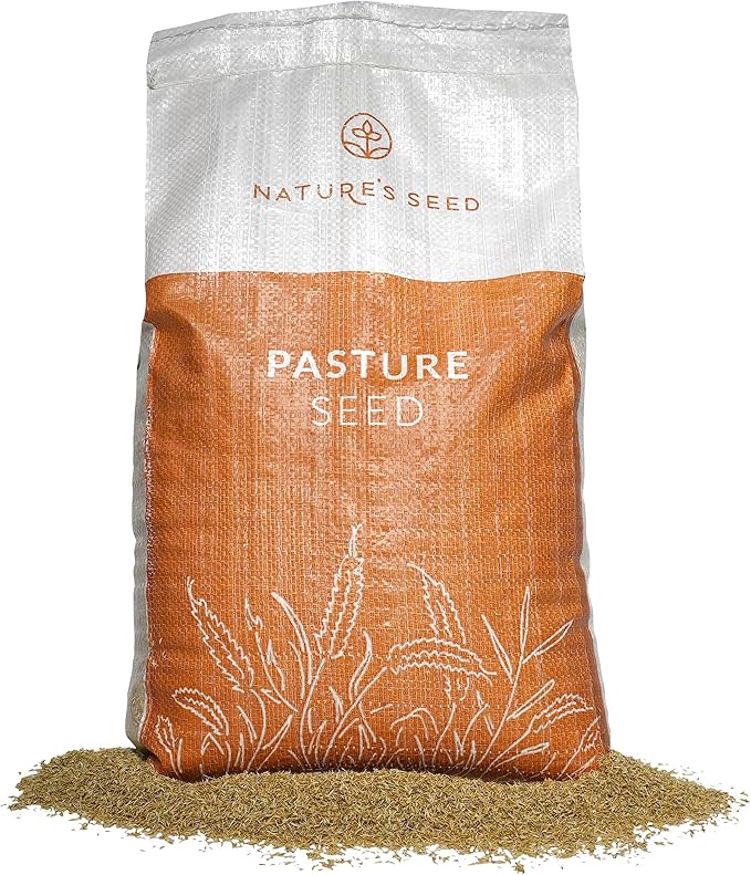 Nature's Seed Northern/Transitional Dairy Cow and Cattle Forage Mix, Pasture Grass Seed Blend, Protein-Rich, Cold-Hardy, 10 lbs