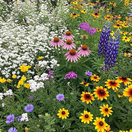 Ferry-Morse Texas Oklahoma Mix Bulk Wildflower Seeds, 1lb