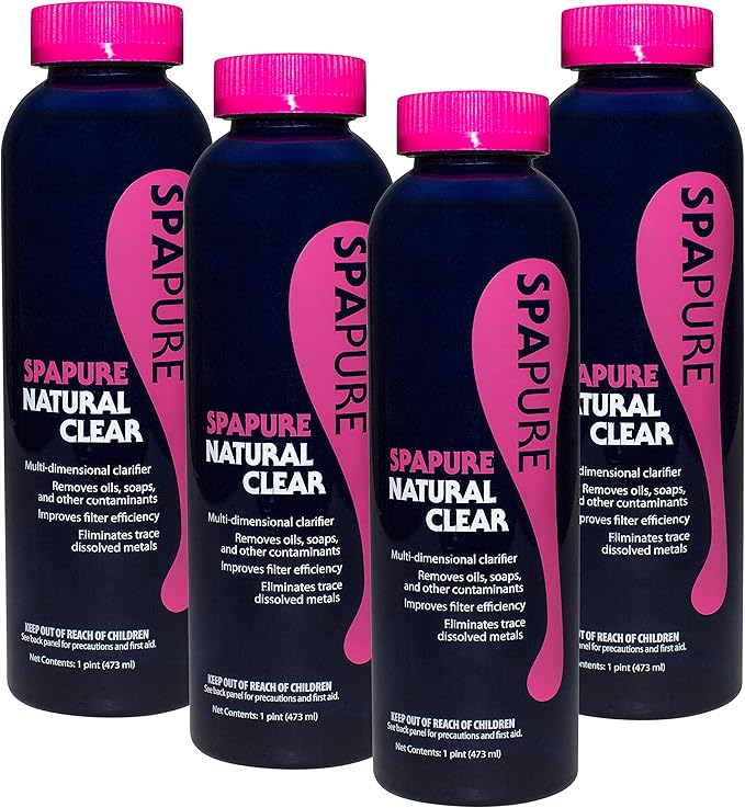 SpaPure Natural Clear (1 pt) (4 Pack)
