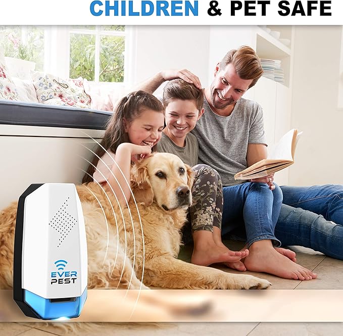 Ultrasonic Pest Control Repeller (2-Pack) Plug in Flea Rat Roach Mosquito Cockroaches Rodent Spider Scorpion Fruit Fly Insect Indoor Plug Repellent [office_product]