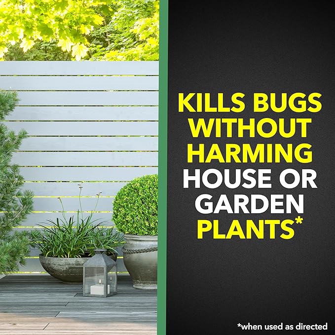 Raid House and Garden Insect Killer, Kills Ants, Roaches, Spiders and Flies on Contact, 11oz