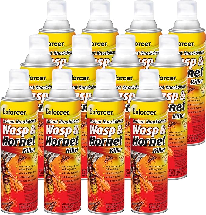 Zep Enforcer Yellow Jacket, Wasp and Hornet Killer 16 Oz Aero EWHIK16 (Case of 12)
