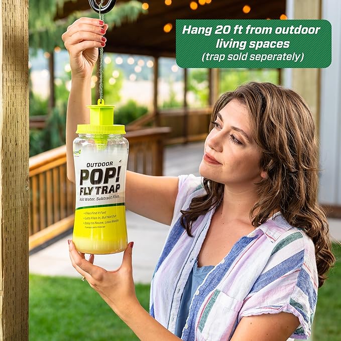 RESCUE! POP! Fly Trap Bait Refill – Outdoor Use – 2 Pack