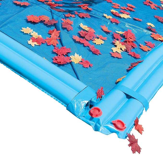 New Swimline 16x32 Rectangle In Ground Winter Swimming Pool Leaf Net Cover