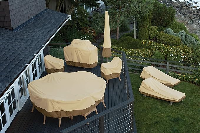 Classic Accessories Veranda Water-Resistant 30 Inch Patio Lounge Chair Cover, Patio Furniture Covers