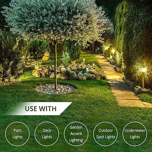 Wirefy 14/2 Low Voltage Landscape Wire 250 ft | Low Voltage Landscape Lighting Wire | Pure Copper | Outdoor Direct Burial | 14-Gauge 2-Conductor 250 Feet | UL Listed