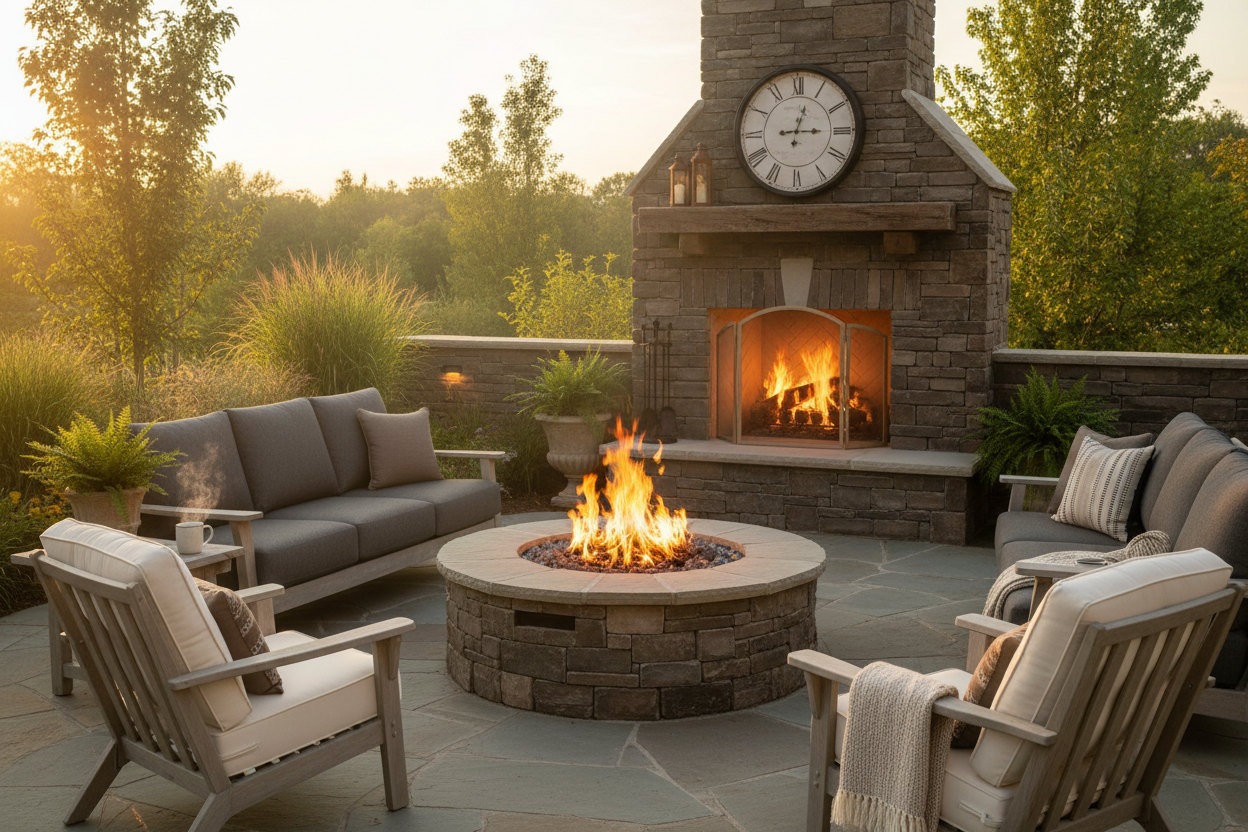 Fire pits & fireplaces